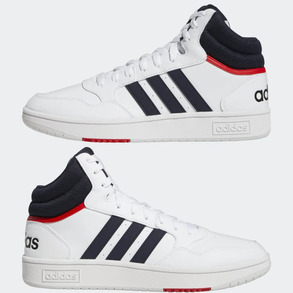 adidas Hoops 3.0 Mid Classic Vintage GY5543 / weiss