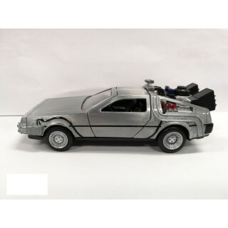 Zurück in die Zukunft Hollywood Rides Diecast Modell 1/32 DeLorean Time Machine