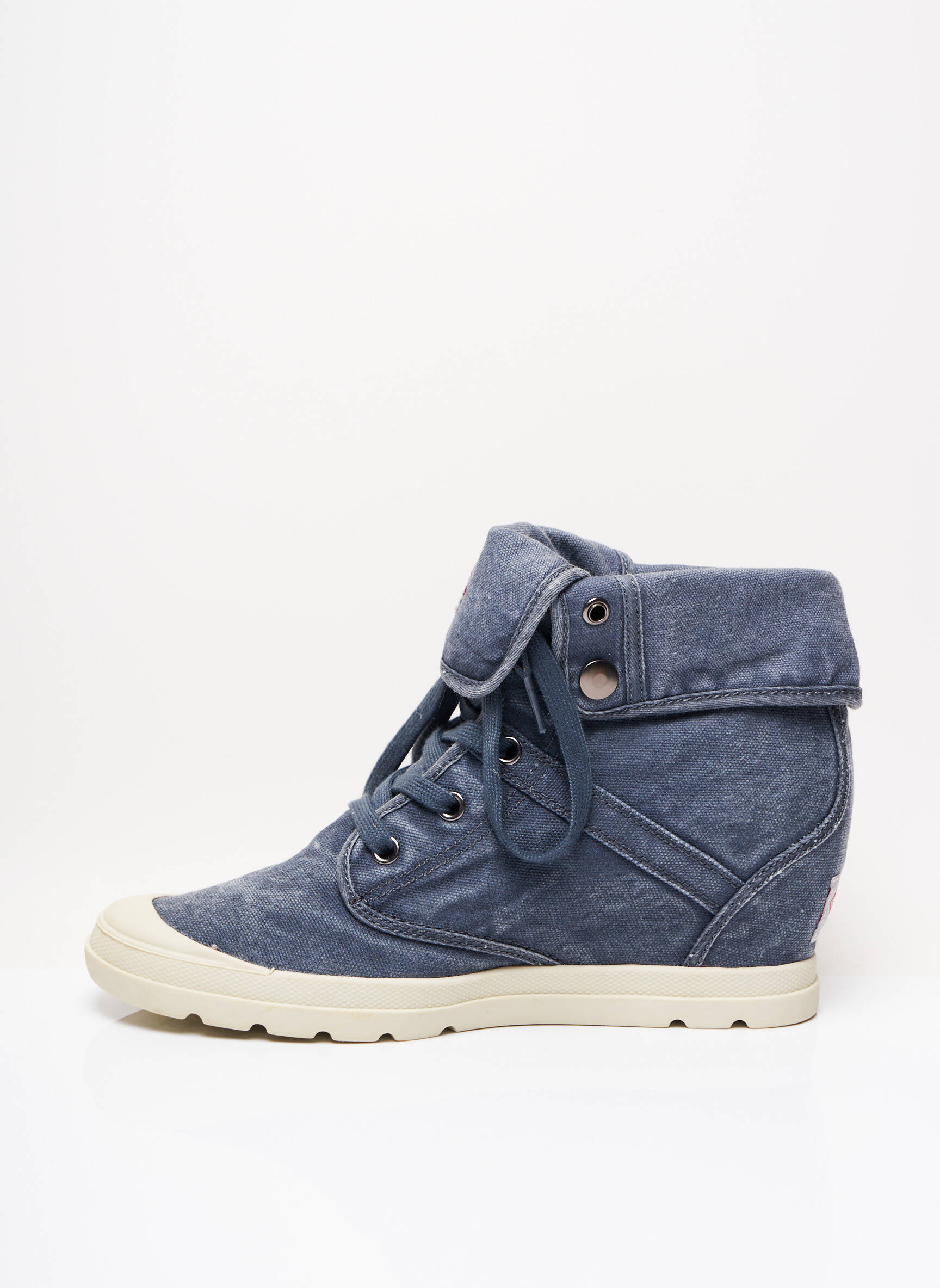 Palladium Baskets Femme couleur bleu
