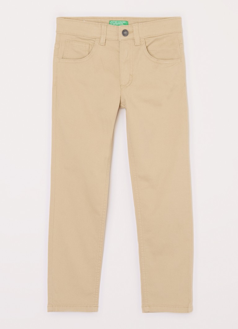 Blugi Benetton slim fit, culoare spălată