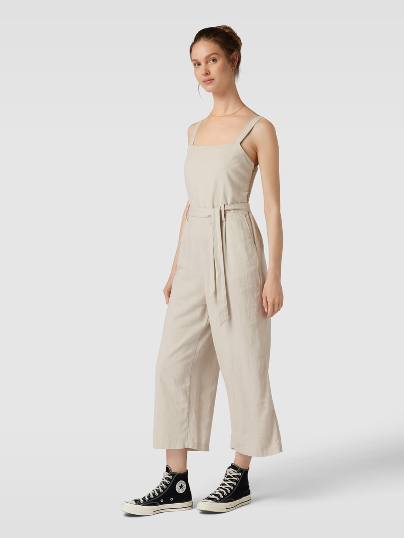 Jumpsuit mit Streifenmuster Modell 'CANYON' in sand