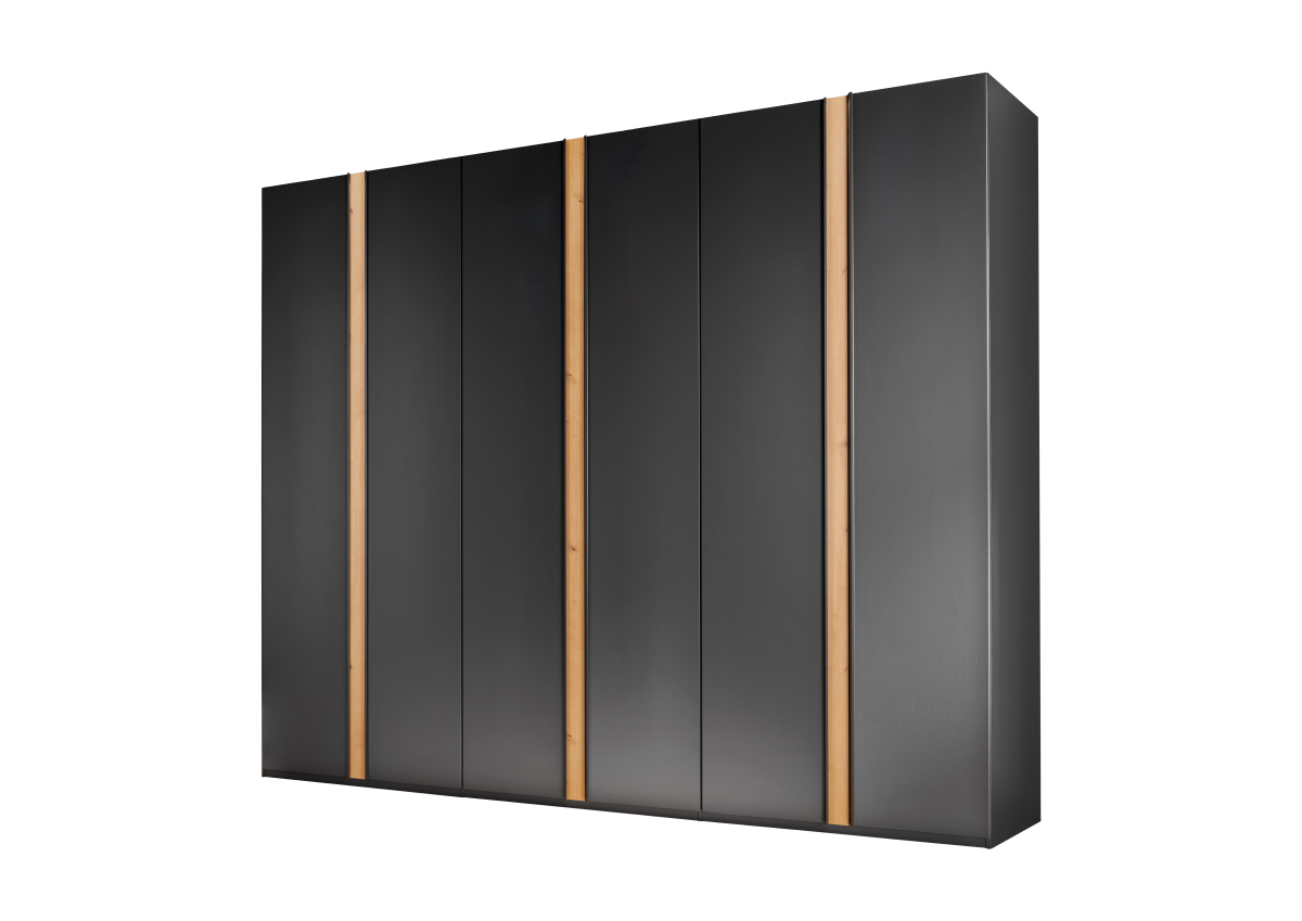 Drehtürenschrank Lagos Graphit