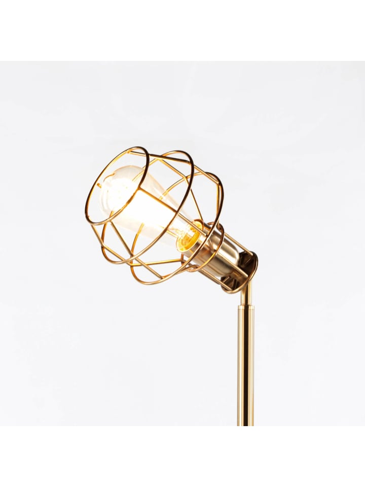 Licht-Erlebnisse Stehlampe in Messing günstig kaufen onesize