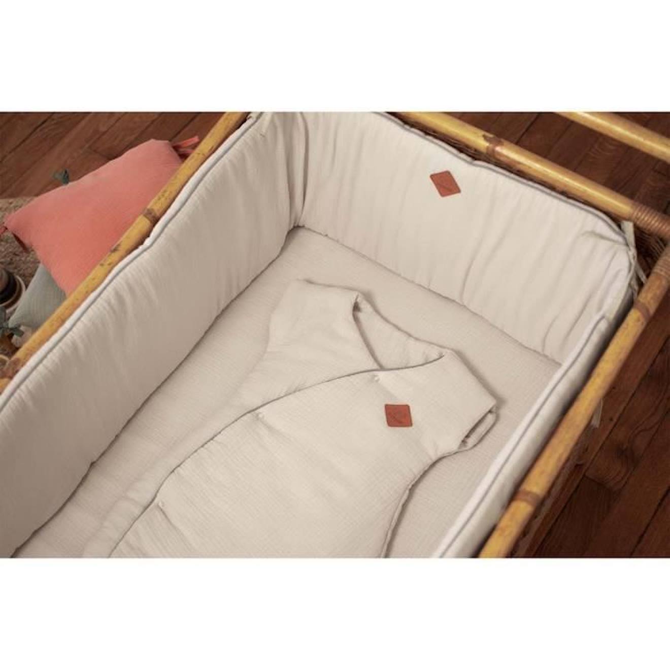 Gigoteuse turbulette légère Kimono, Jeanne beige