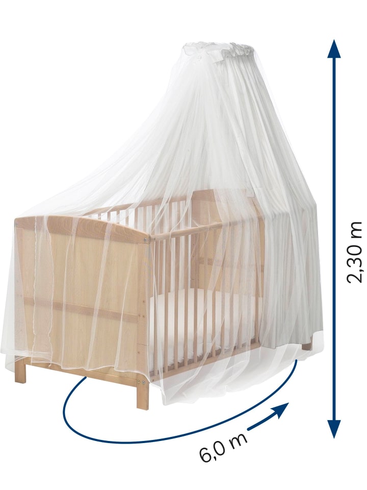 Playshoes Mückennetz für Kinderbett in weiß günstig kaufen onesize