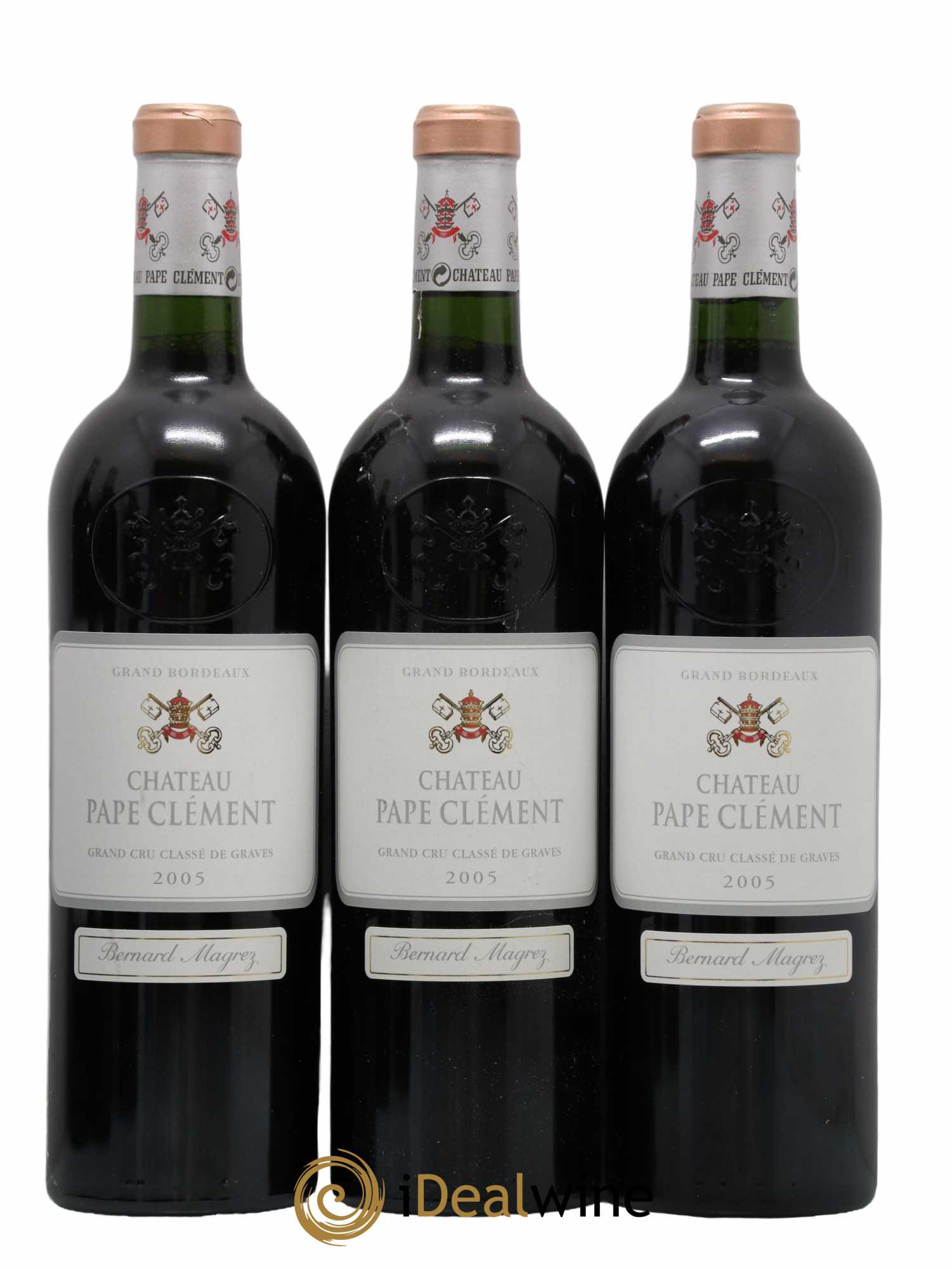 Château Pape Clément Cru Classé de Graves  2005 - Lot de 6 Bouteilles