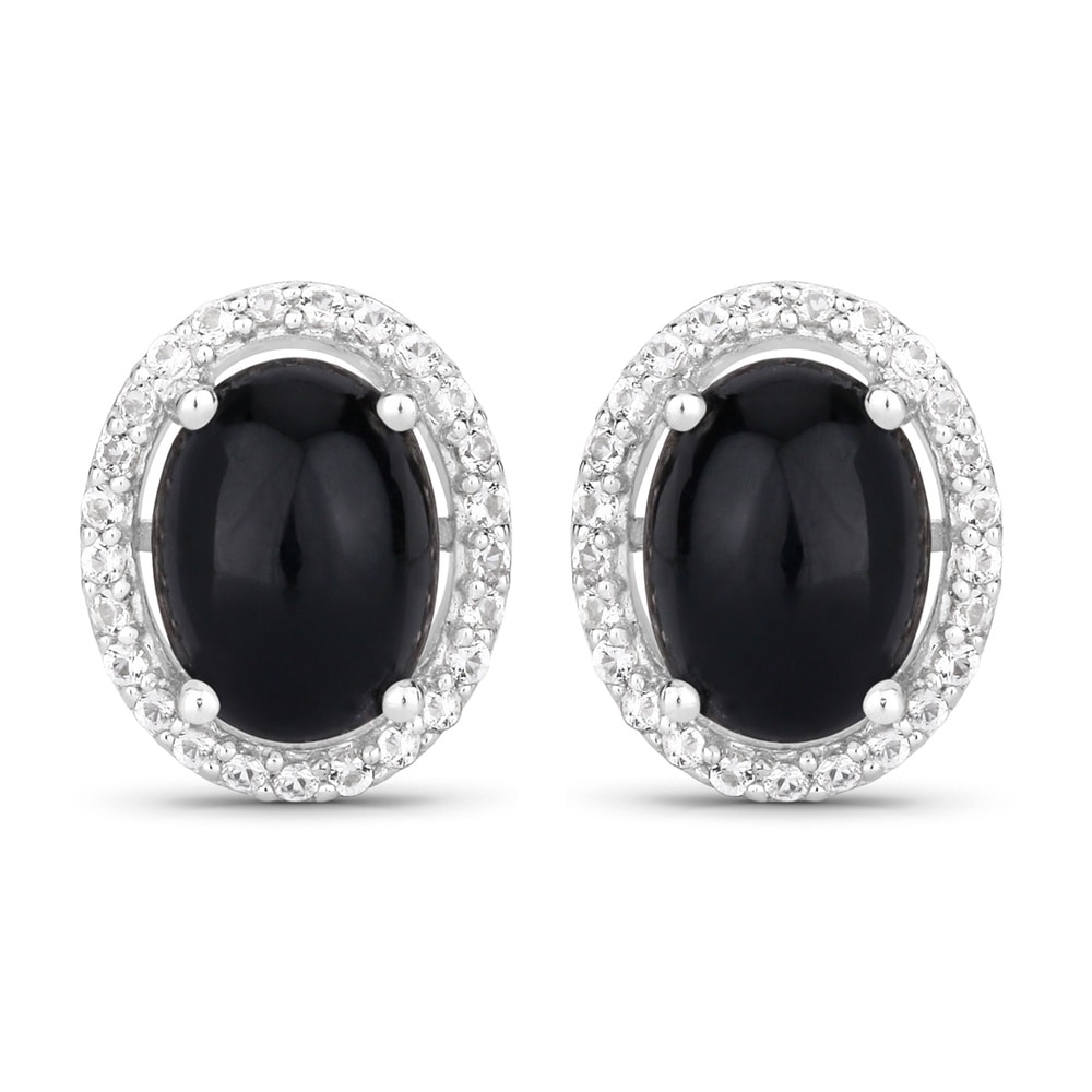 Rafaela Donata Boucles doreilles Argent sterling Onyx en Argent Bijoux