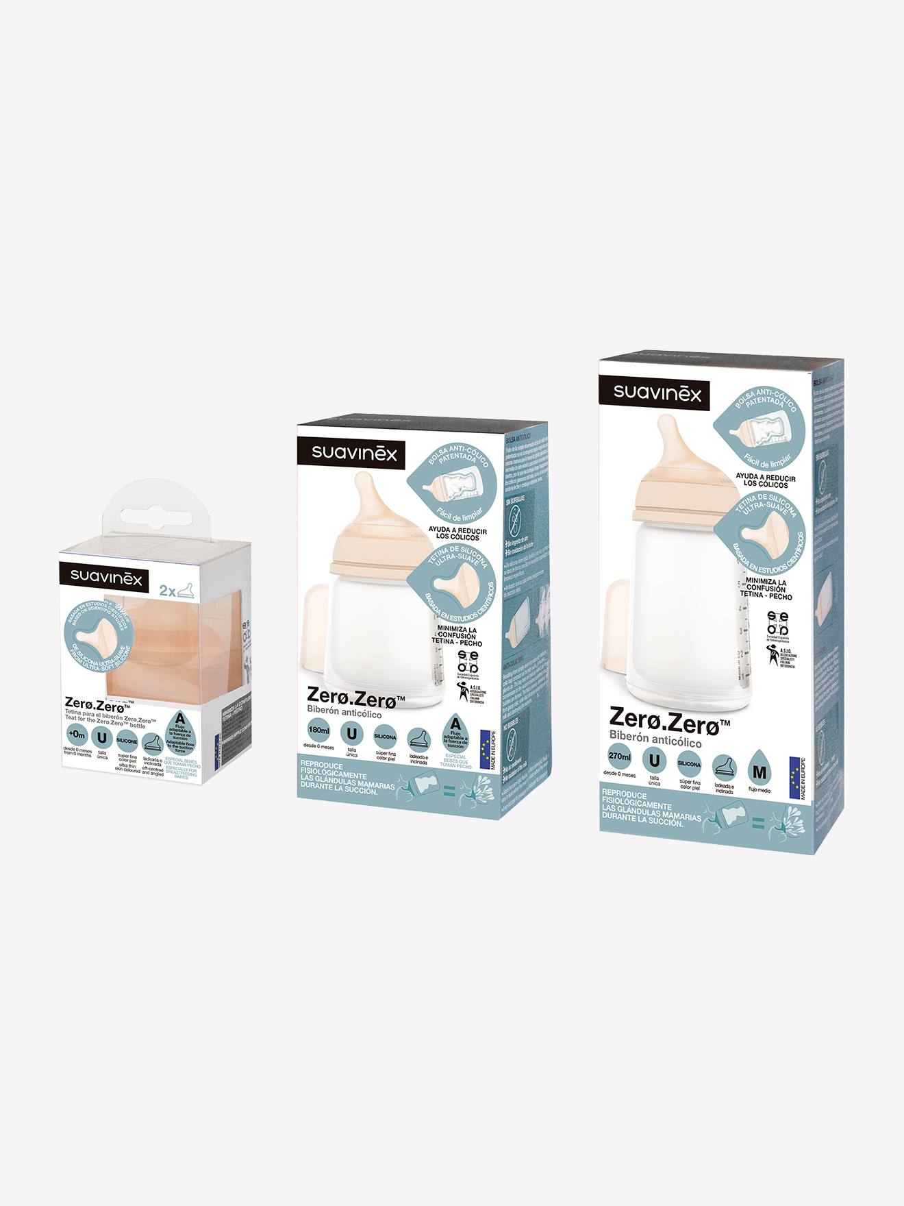 Biberon anti-colique Zéro zéro® SUAVINEX