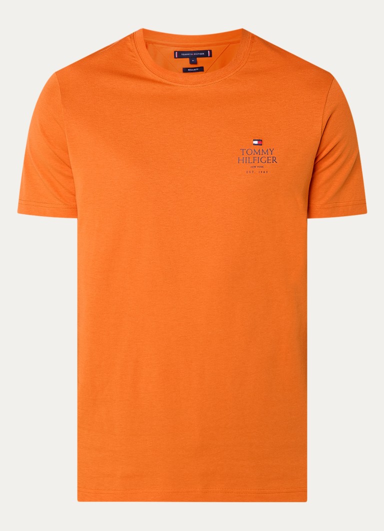 Tricou Tommy Hilfiger cu logo imprimat