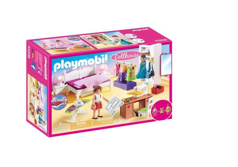70208 Chambre avec espace couture Playmobil Dollhouse