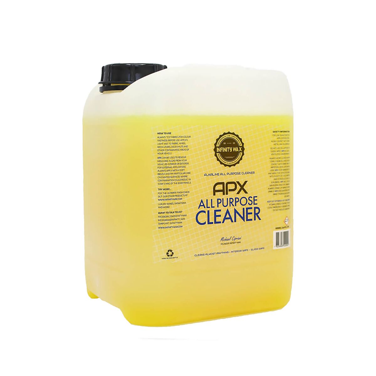 Infinity Wax APX alkalischer Universalreiniger 5L