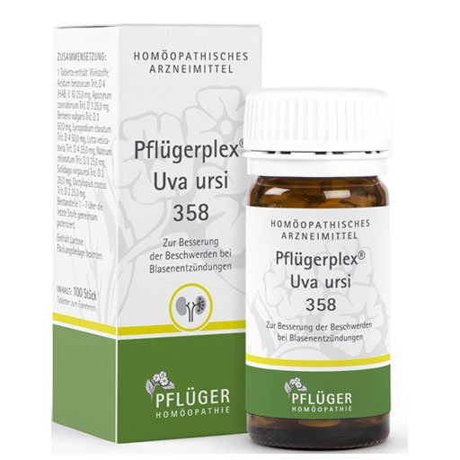 PFLÜGERPLEX Uva Ursi 358 Tabletten  100 St  Tabletten
