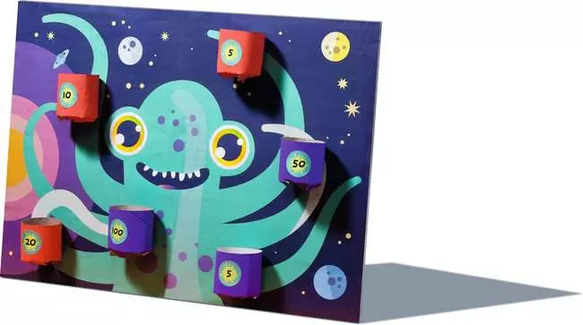 Monster Games - Bastelset für Kinder ab 6 Jahren