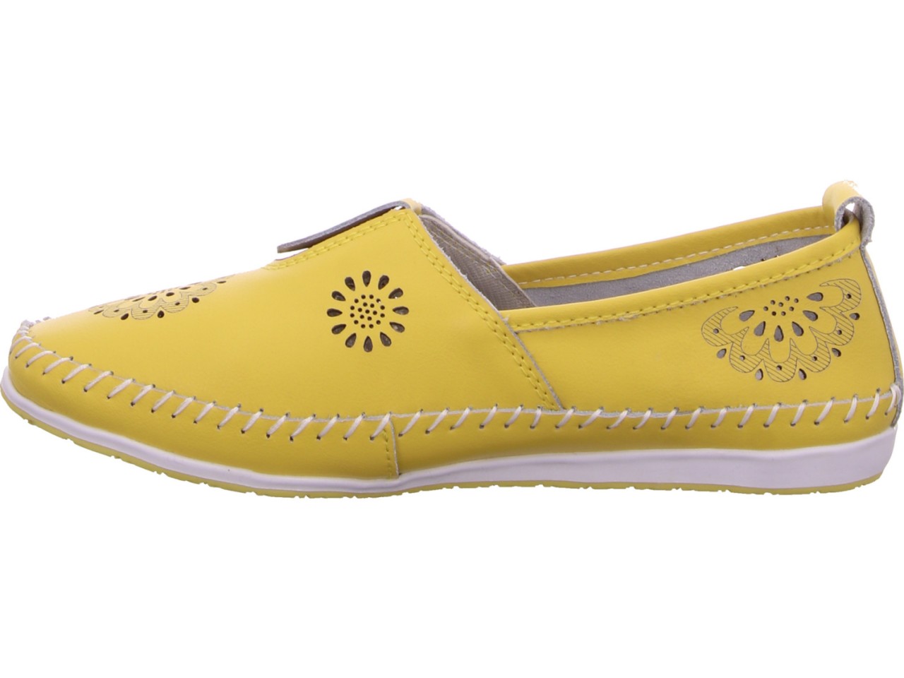 DIVERSE Sportliche Slipper gelb