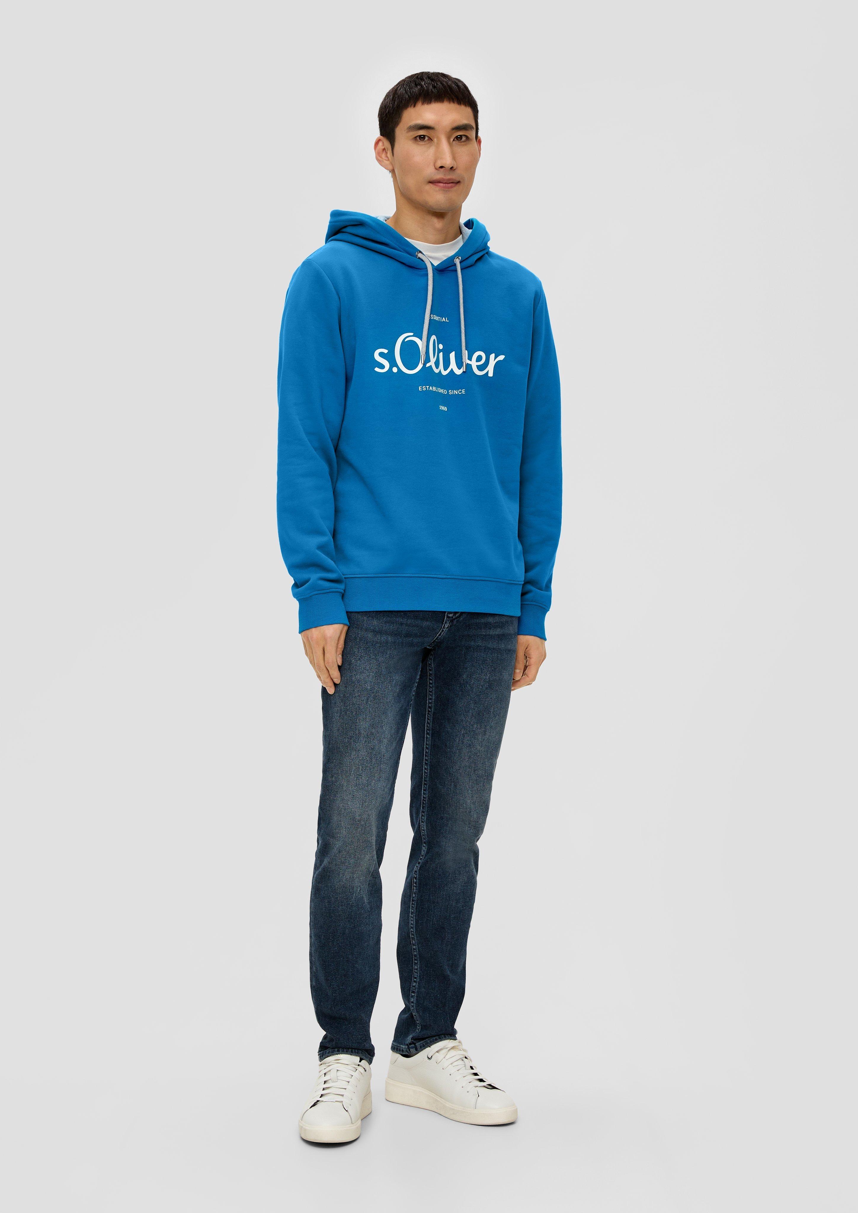 Sweatshirt mit gummiertem Label-Print  2138654-55D1