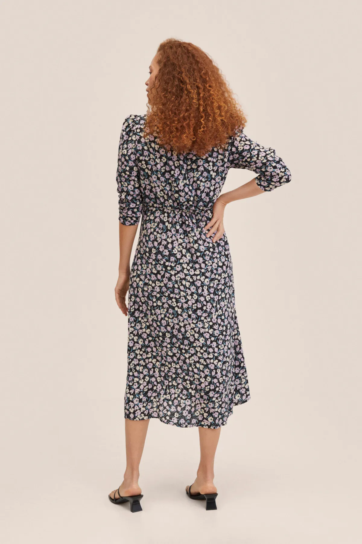 MANGO  27004016 Kleider und Overalls Hell/Pastelllila