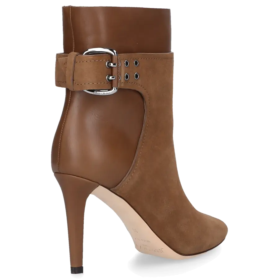 Jimmy Choo - Stiefeletten MAJOR 85 Kalbsleder Veloursleder braun - braun