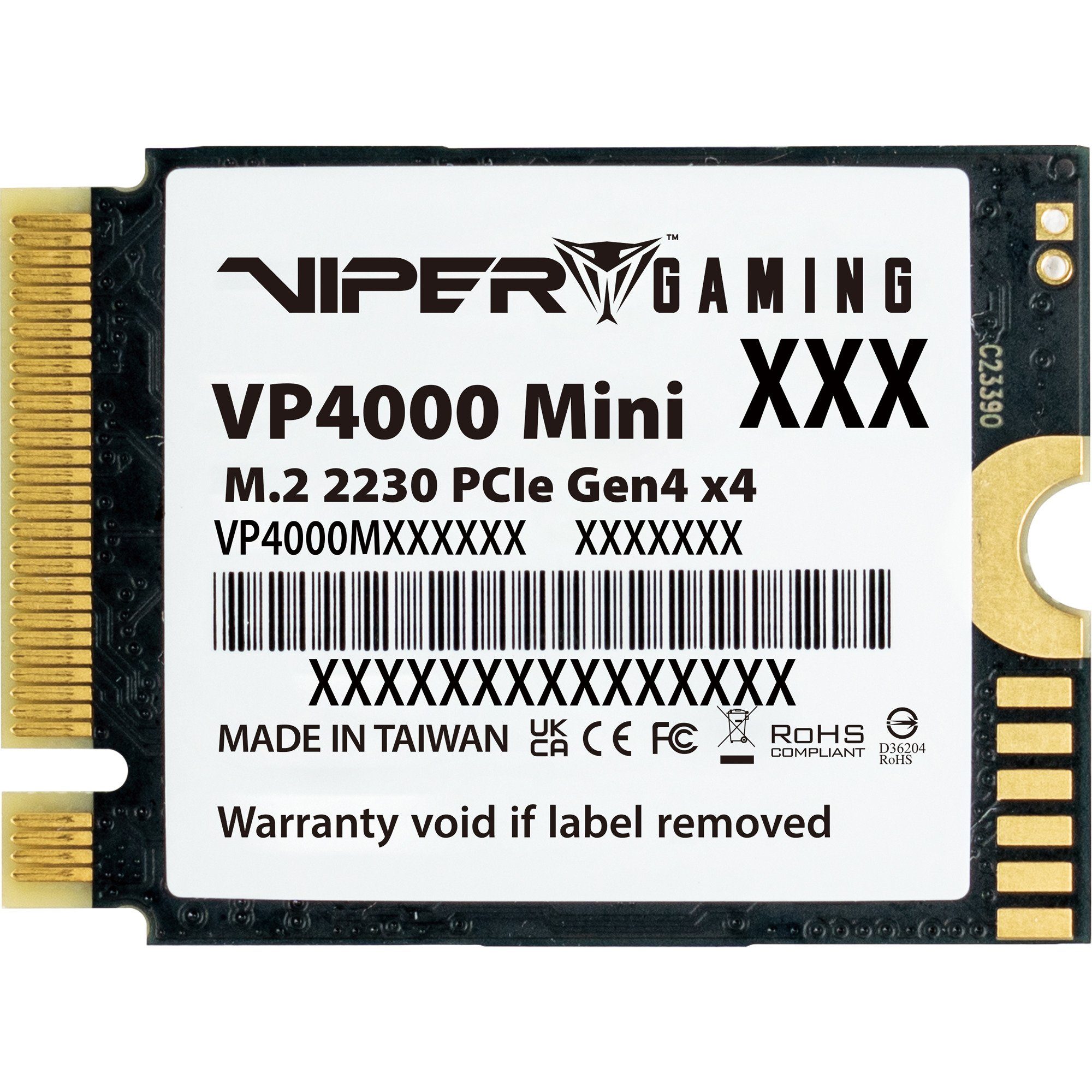 Patriot Patriot Viper VP400 Mini 1 TB, SSD, (PCIe 4.0 x4, SSD-Festplatte