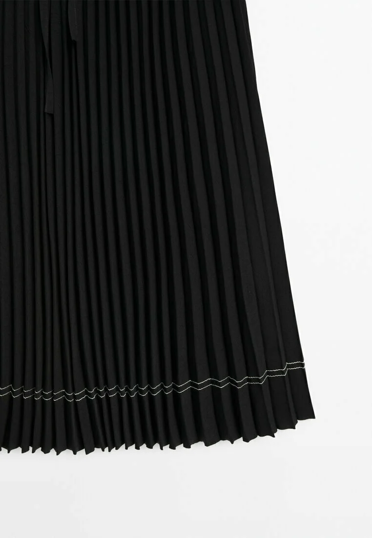 Massimo Dutti DRAWSTRING - Falda larga