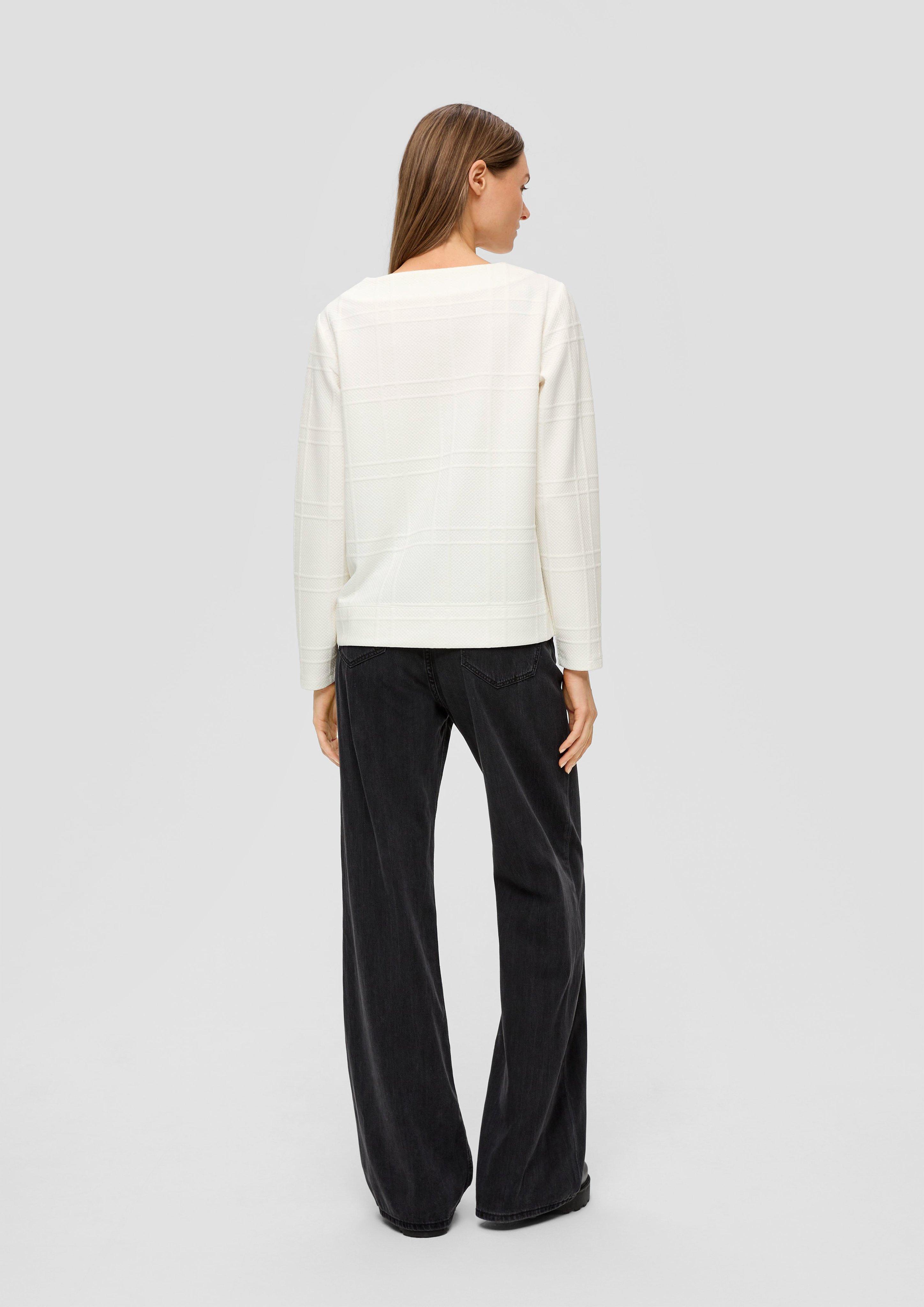 Sweatshirt mit Musterstruktur  2139339-0210