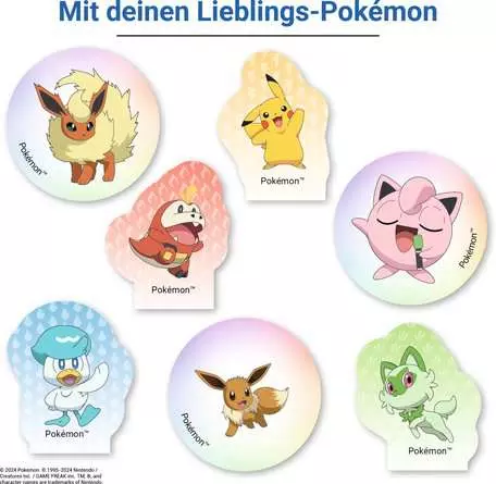 Pokémon Labyrinth Glow in the Dark - Spiel ab 7 Jahren