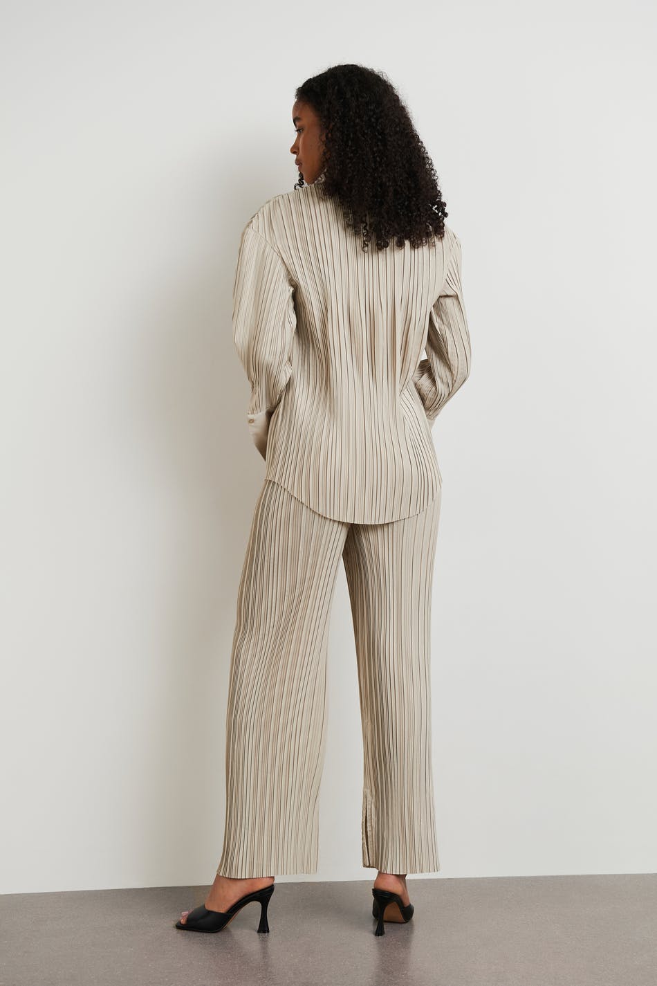 Acra pleated trousers
