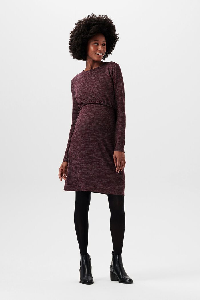 Mehrfarbiges Kleid mit Stillfunktion