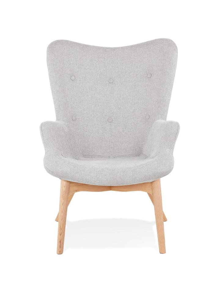 KADIMA DESIGN Loungesessel Stoffpolsterung, Hochlehner, Flügelstuhl Textil, Sessel günstig kaufen onesize