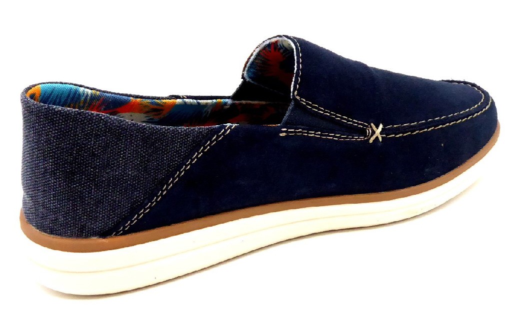 RIEKER Komfort Slipper blau