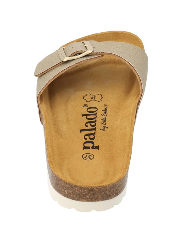 palado Pantoletten in gold glitzer günstig kaufen