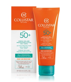 Collistar Sun Active Protection Sun Cream Face-Body Spf 50+ Sonnenlotion-100 ml