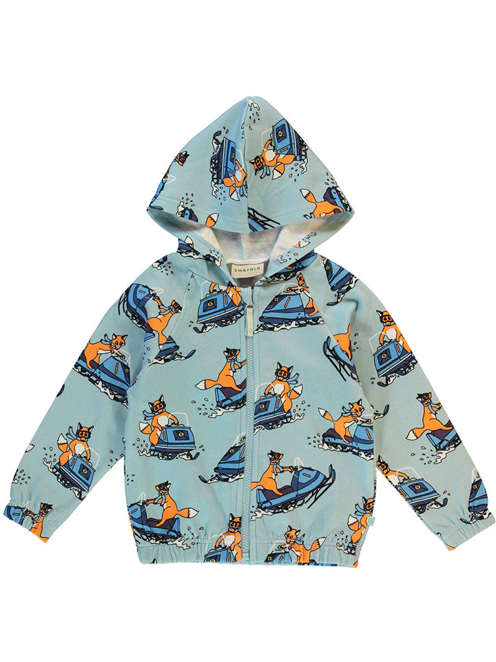 Småfolk Sweatjacke in Hellblau günstig kaufen