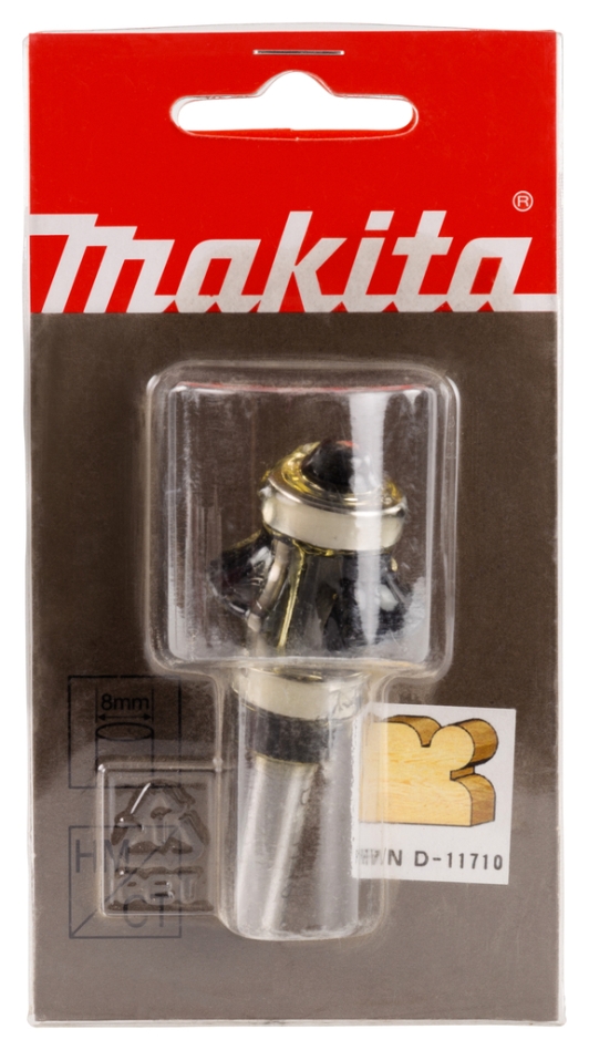 Příslušenství Makita D-11710 Profesionální řezačka na korálky + lamelový nůž R6.35 S8