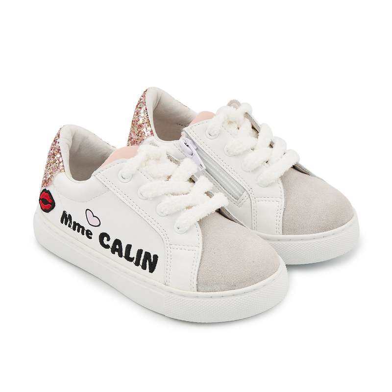 Baskets en cuir Mini Simone monsieur madame calin