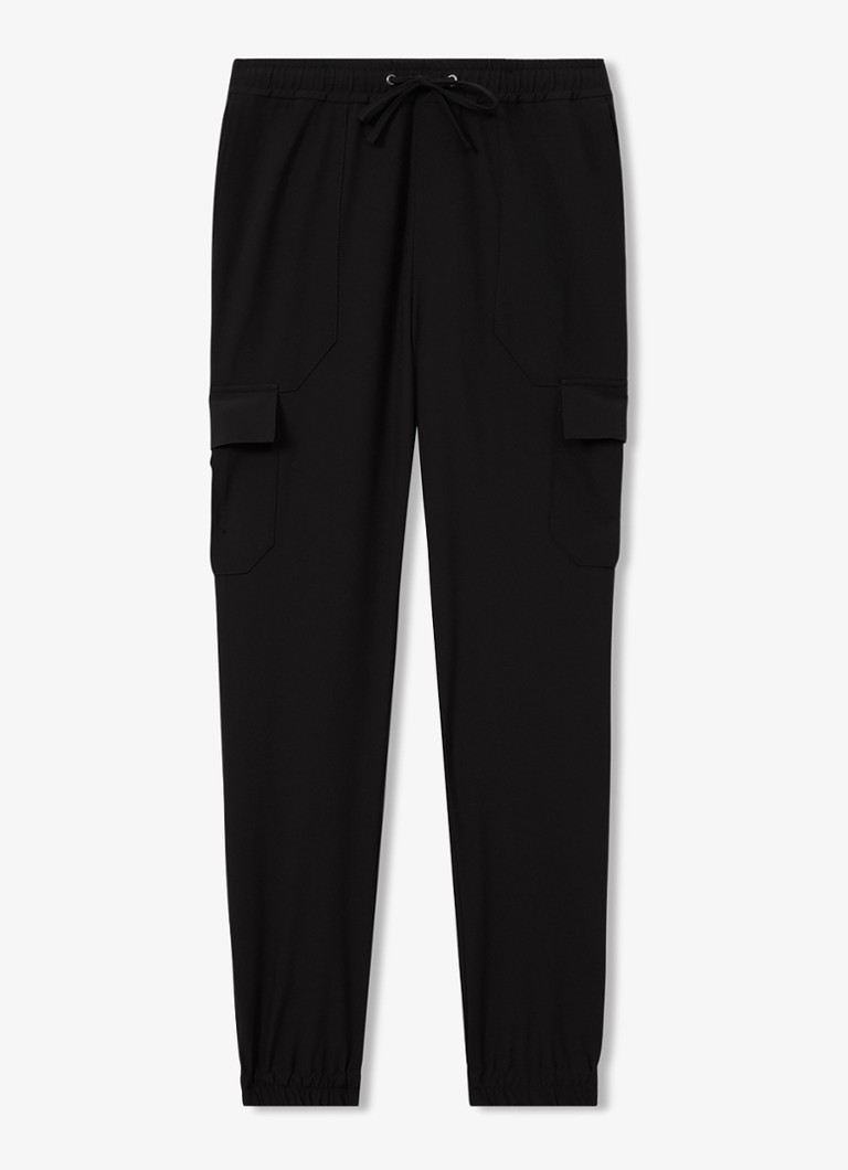 Pantaloni cargo conici Reiss Hold cu șnur reglabil