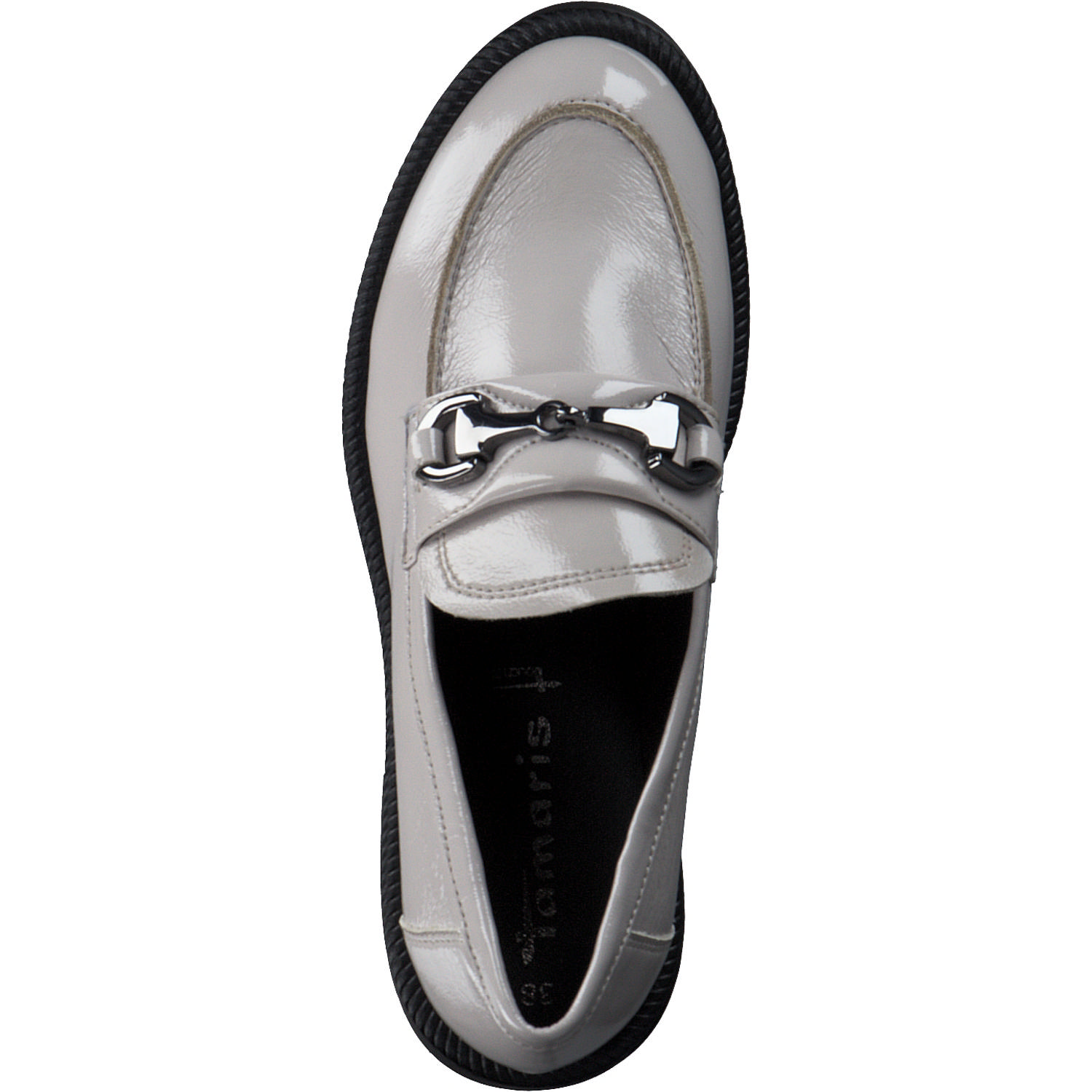 Tamaris 24714, Klassische Ballerinas, Damen, PALE GREY PAT.