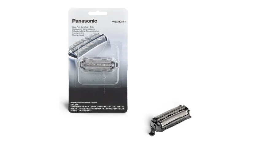 Panasonic Ersatzscherfolie WES9087Y1361 für 3-Klingen-Rasierer