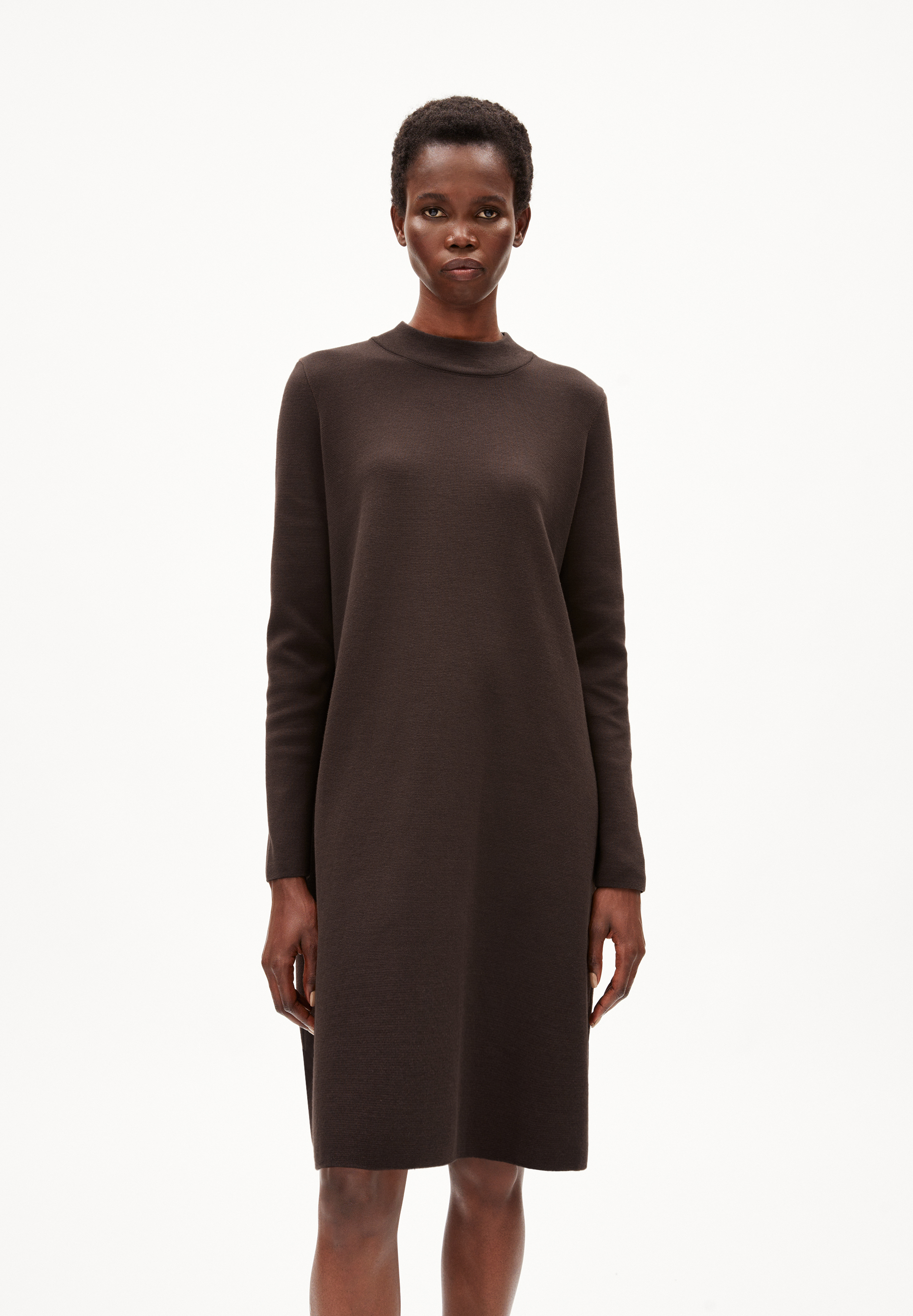 Strickkleid Relaxed Fit aus Bio-Baumwolle