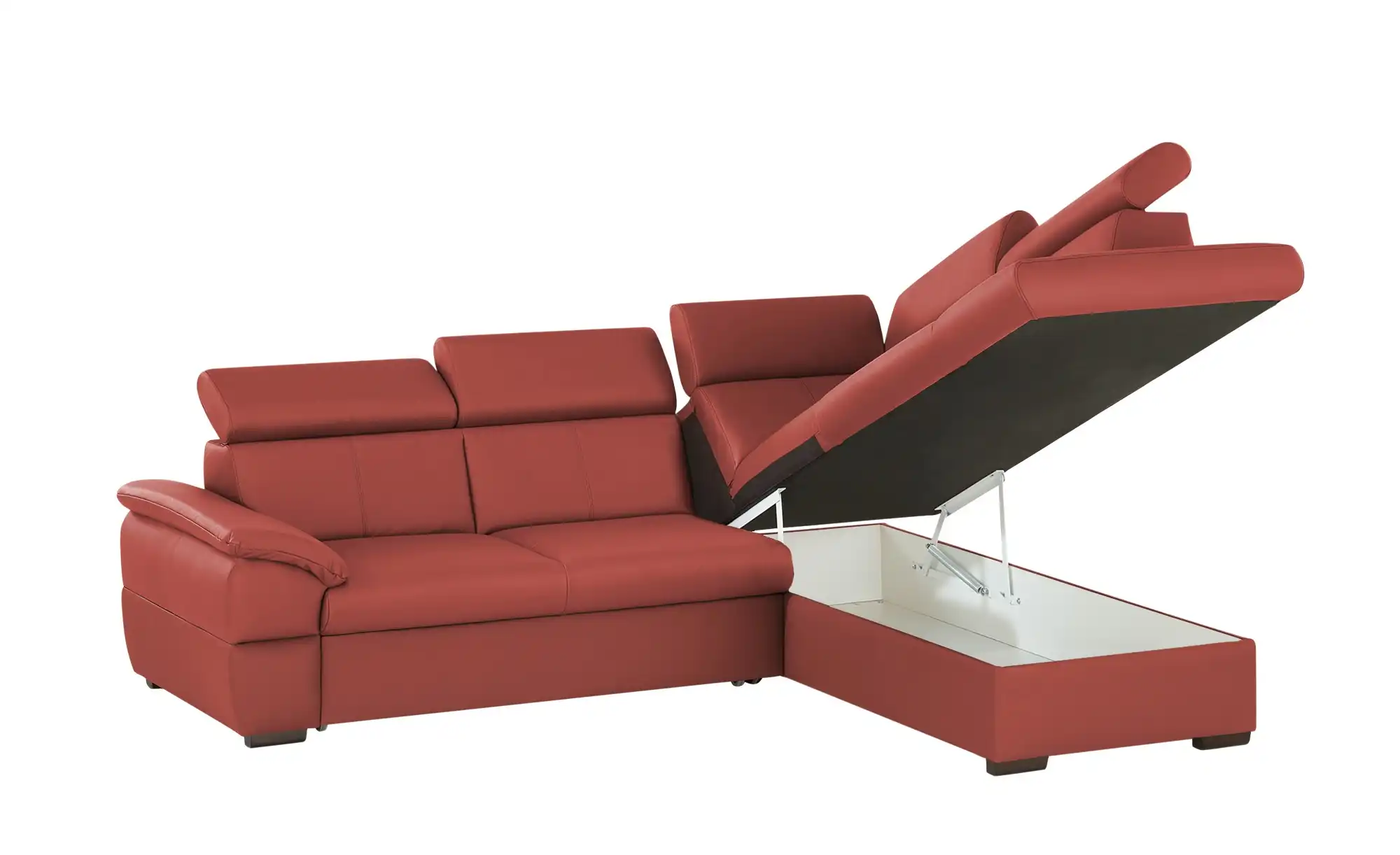 Primo Ecksofa aus Echtleder Town