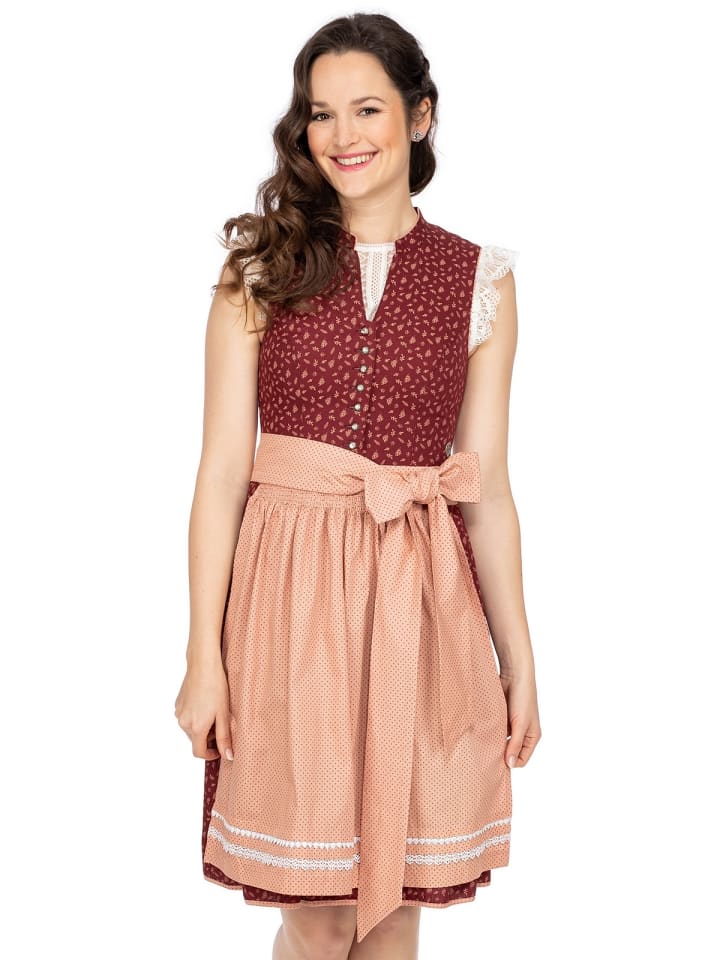 MarJo Dirndl MIRIAM in rot günstig kaufen