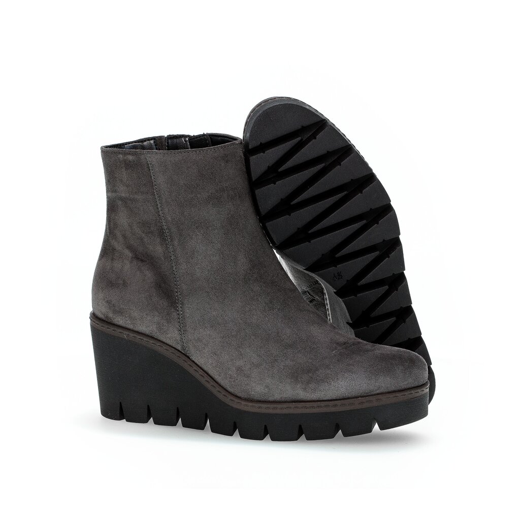 Gabor fashion Plateau Stiefelette grau