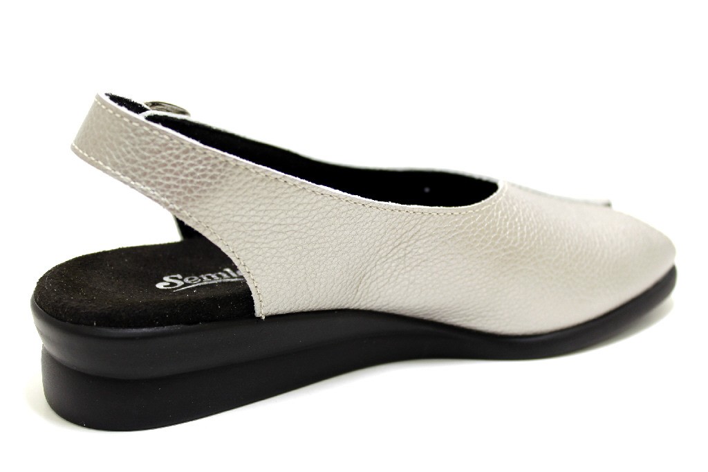 SEMLER Sling-Pumps grau