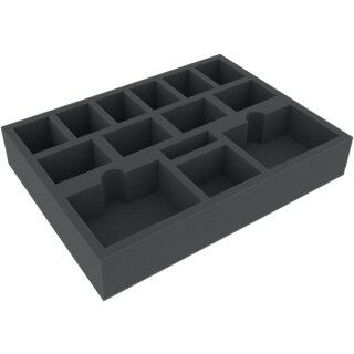 Feldherr Schaumstoffeinlage für Warhammer Underworlds: Shadespire Box