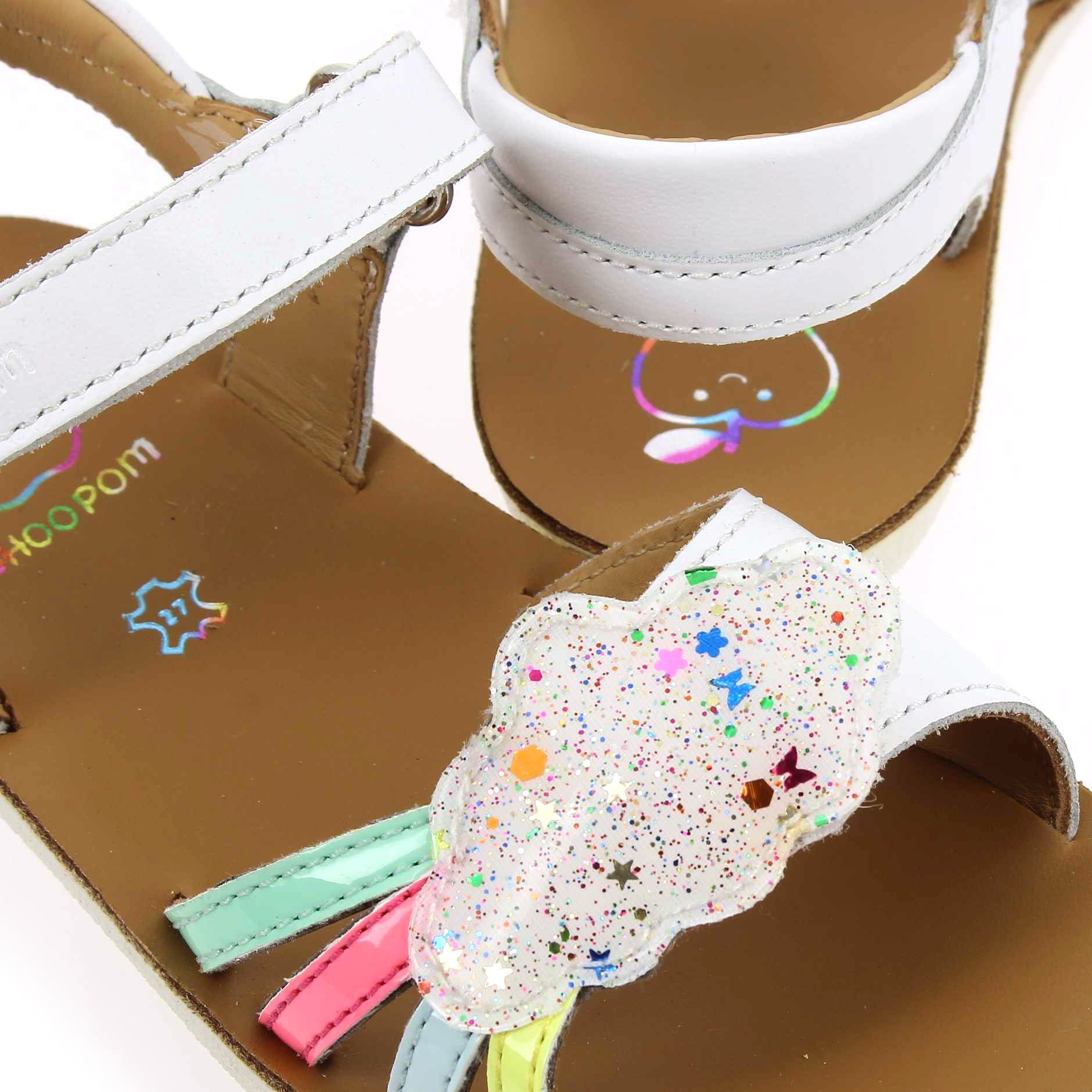 Shoopom  GOA MULTI - Blanc Multi