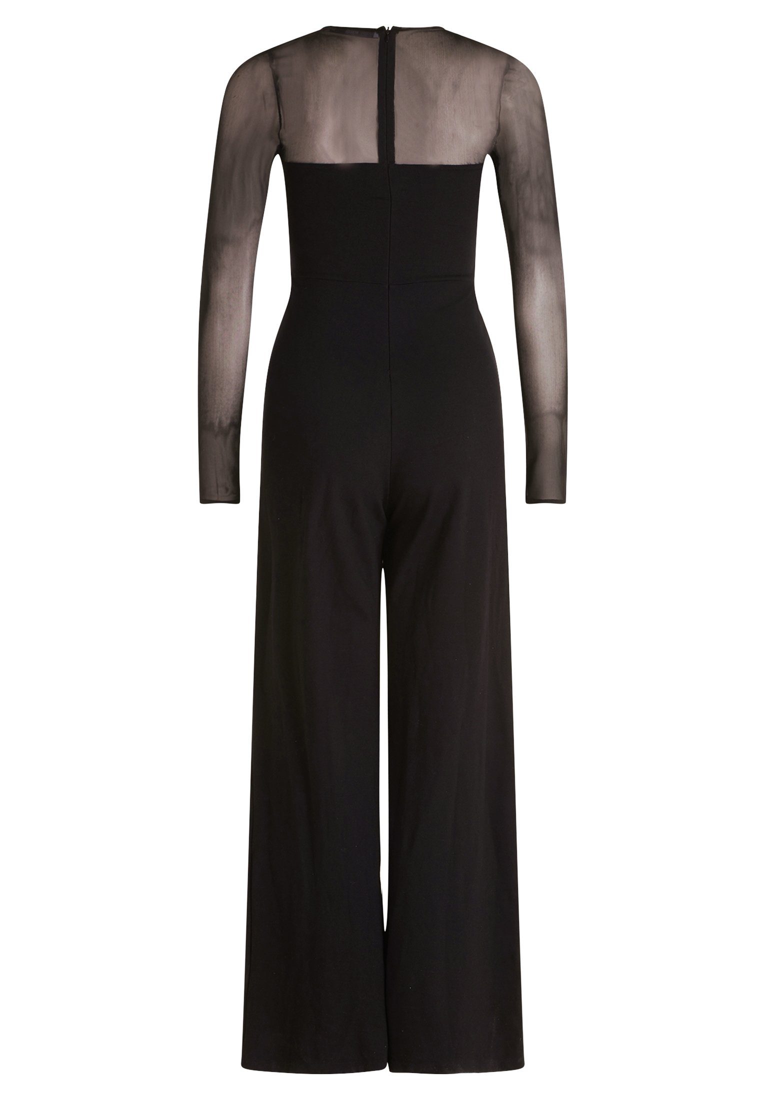 Vera Mont Jumpsuit mit 3/4 Arm (1-tlg) Transparent