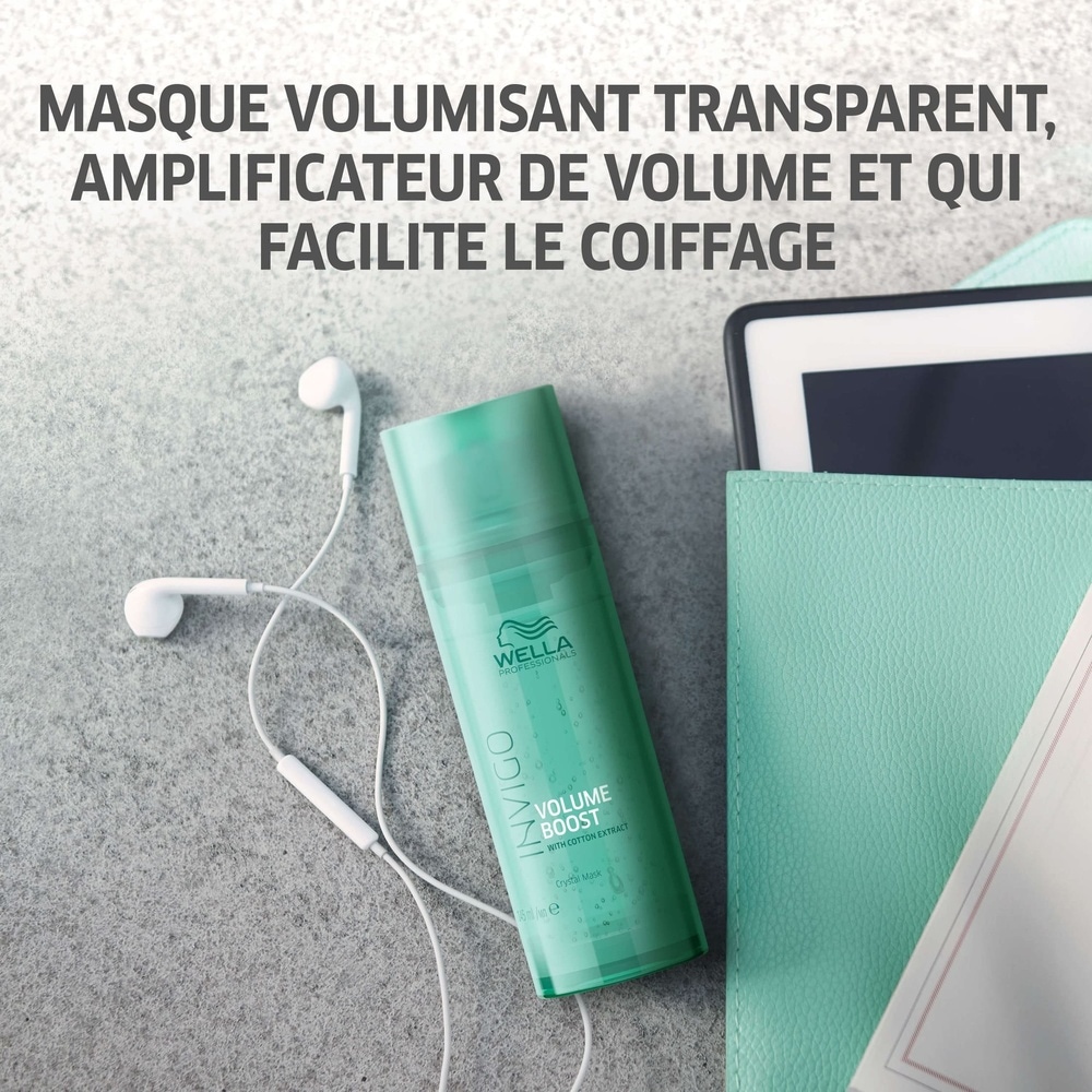Wella Masque crystal VOLUME BOOST, 145ml Masque pour une chevelure dense et légère