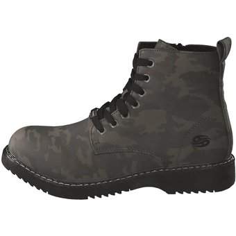Dockers Schnür Boots in grün
