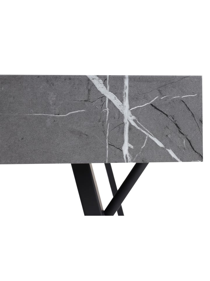 MCW Esstisch L54 Industrial, Marmor-Optik grau günstig kaufen onesize