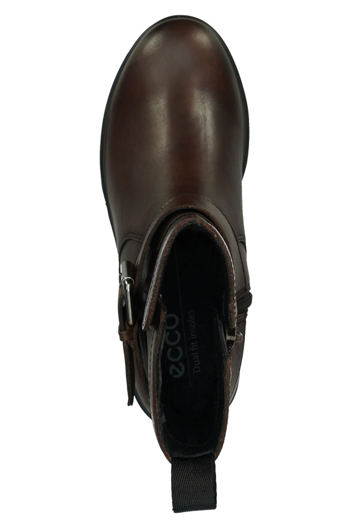 Ecco  Stiefelette - Braun - Blockabsatz