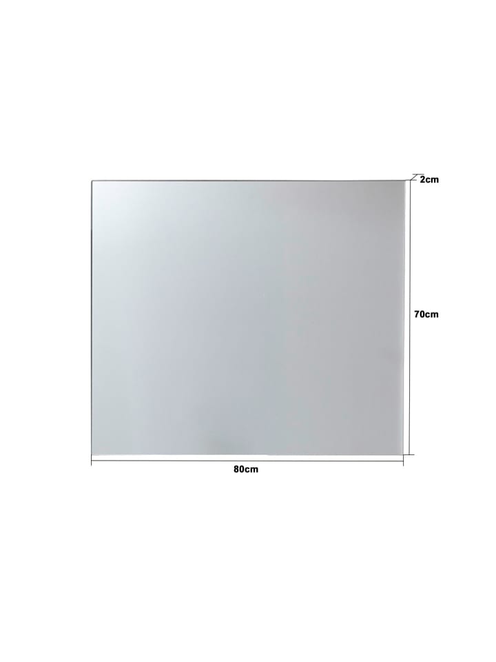 ebuy24 Spiegel LineGD Weiß 80 x 2 cm günstig kaufen onesize